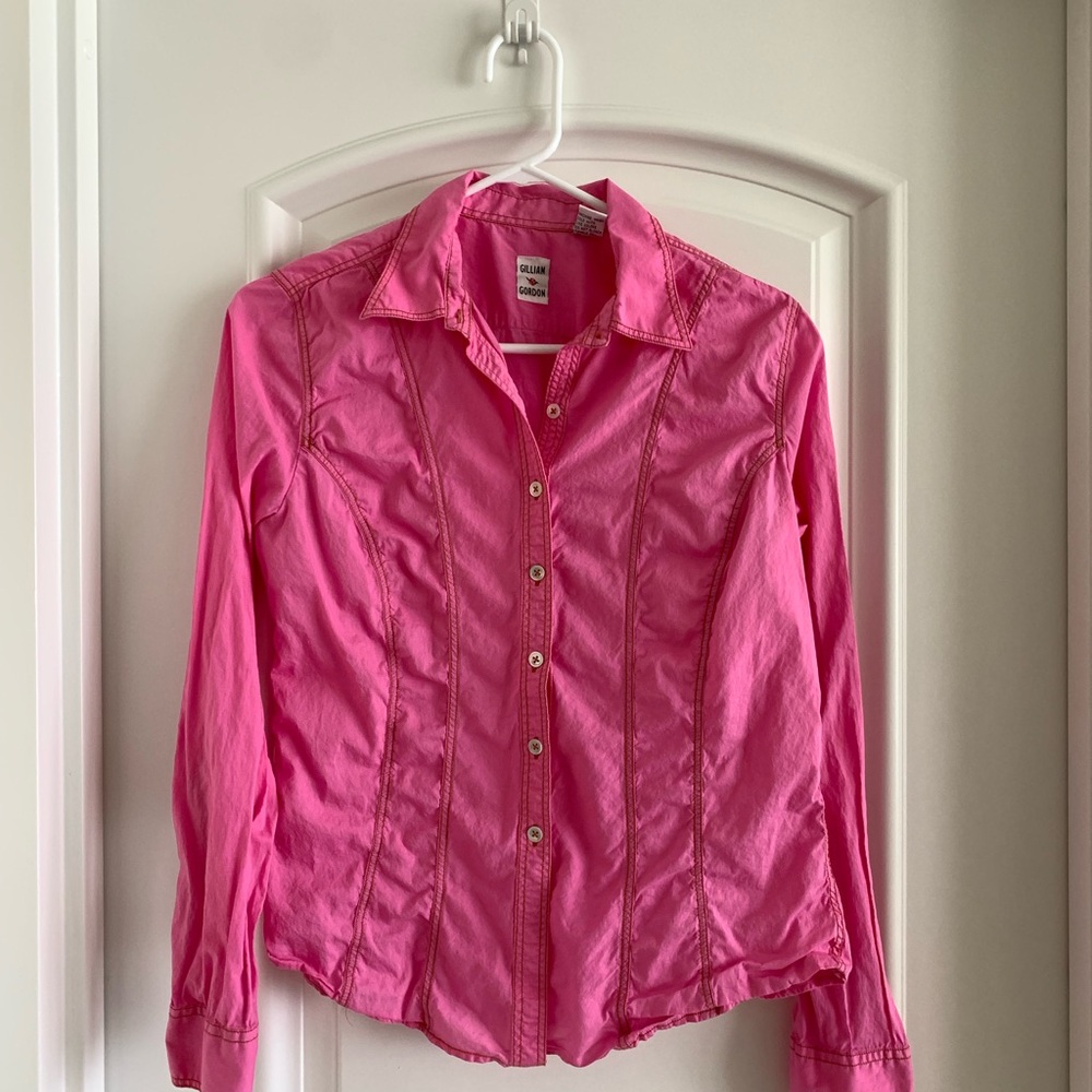 Pink Button Down Shirt